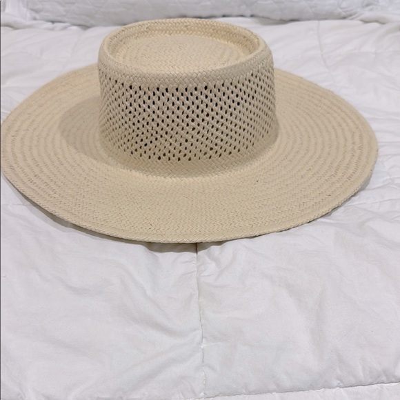 J.Crew open weave straw hat NWT - Picture 5 of 5